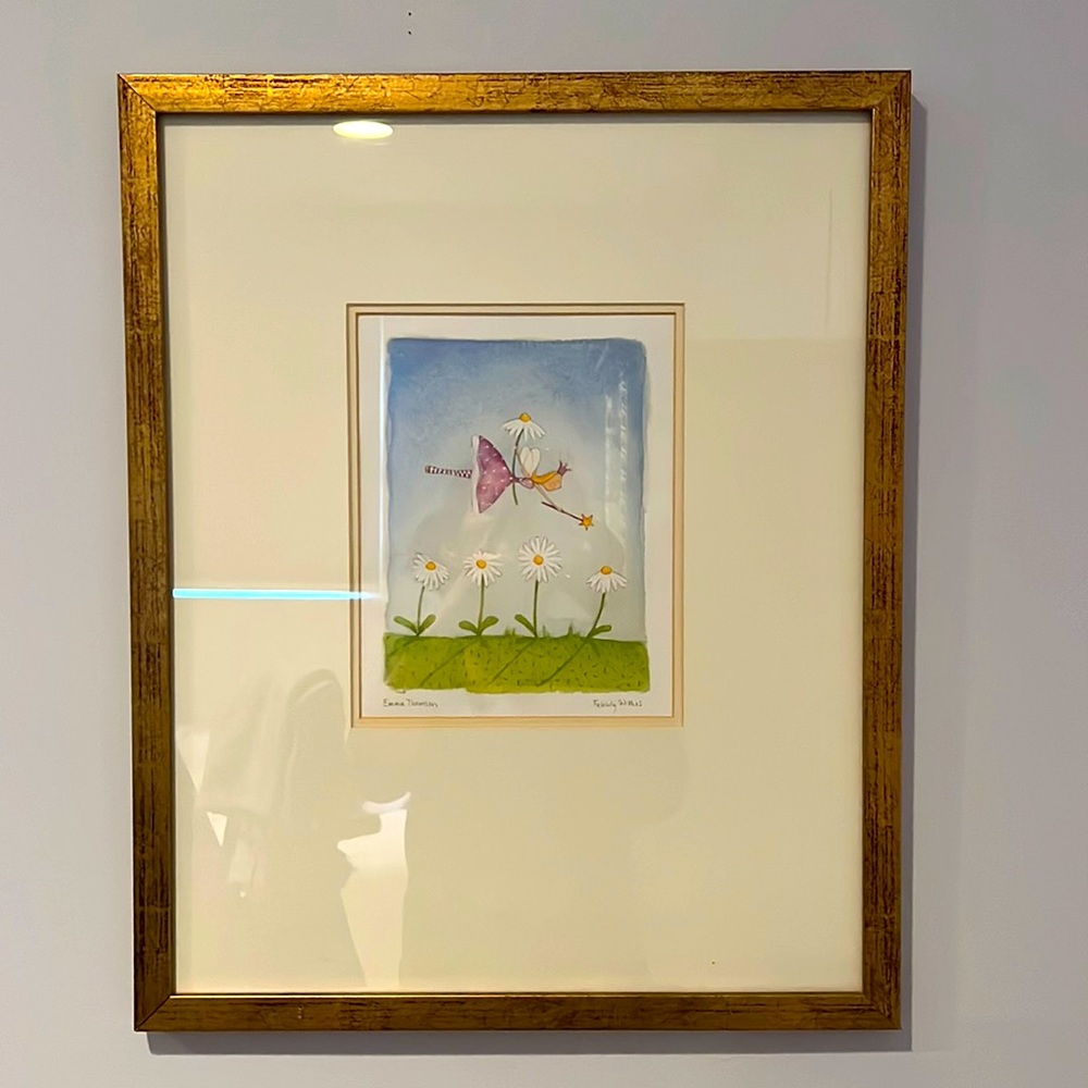 Fairy princess picture in frame